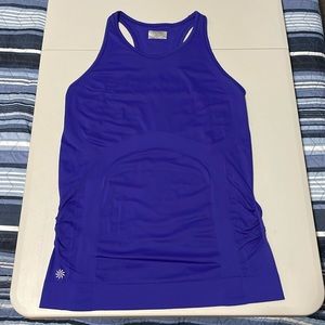 Athleta Dark Blue / Purple  Racer Tank XL
